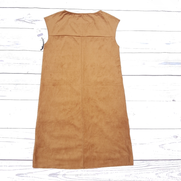 Dex Faux Suede Dress - Picture 7 of 11